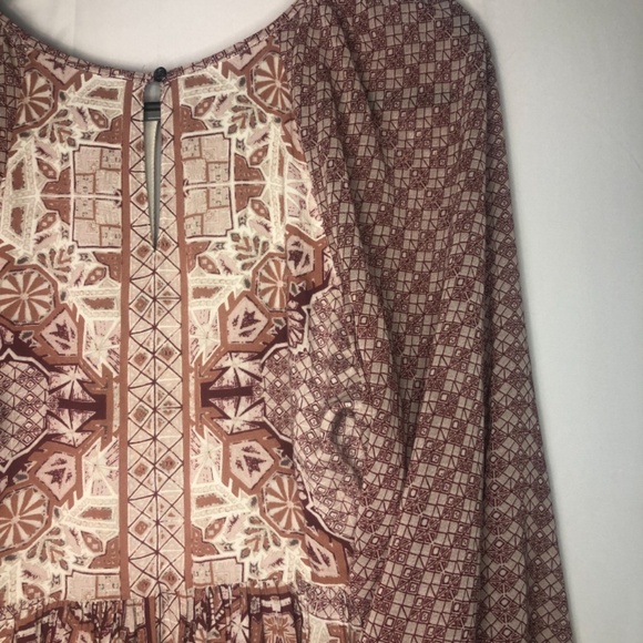 Free People Oksana Boho Dress Size 4 (G) - Picture 8 of 11
